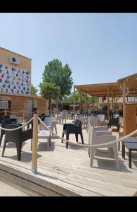 Fotografie z fotogalerie ubytování Mobil Home dans Camping 4 étoiles v destinaci Valras-Plage