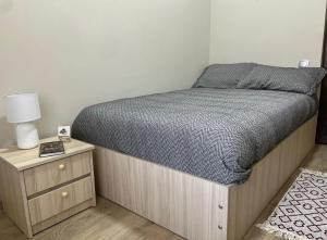 Rúm í herbergi á Eniseli