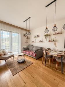 Posezení v ubytování Apartment Vila Jela