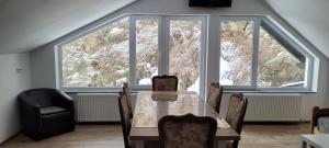 Posezení v ubytování Apartmentul Radu