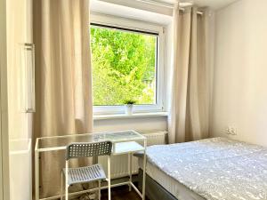 Krevet ili kreveti u jedinici u okviru objekta Pokoje przy plaży & PARKING