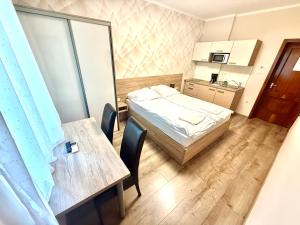 Posteľ alebo postele v izbe v ubytovaní See Vendégház - Siófok