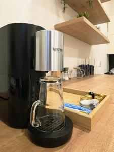 Kuchyň nebo kuchyňský kout v ubytování Alnebras