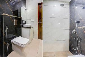 Ένα μπάνιο στο Townhouse Oak Rohtak Mansarovar Park