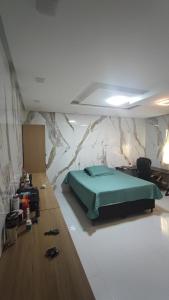 Katil atau katil-katil dalam bilik di Quarto em Ananindeua - Próximo a Belém - COP 30