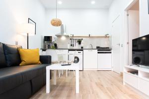 Kuchyň nebo kuchyňský kout v ubytování NUEVO Apartamentos Costa del Alma