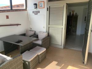 Posezení v ubytování Apartamento el Carmen