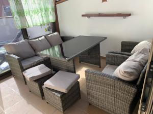 Posezení v ubytování Apartamento el Carmen