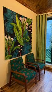 Umda Hotel Montana的休息区