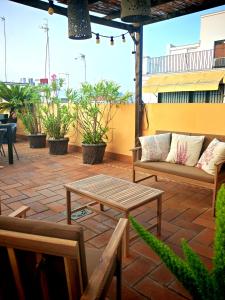 Posezení v ubytování Luxury Rooftop - Space Maison Apartments