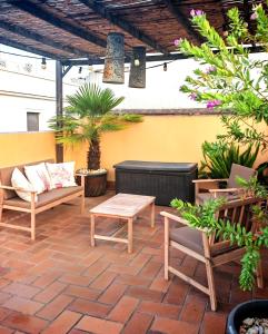 Patio nebo venkovní prostory v ubytování Luxury Rooftop - Space Maison Apartments