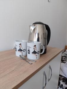 Sadržaji za pripremu kafe i čaja u objektu TRIO sobe