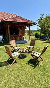 Zahrada ubytování Country House Novosel