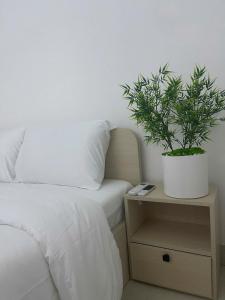 Postel nebo postele na pokoji v ubytování Ann Home