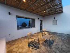 Balkón nebo terasa v ubytování Ektoras House