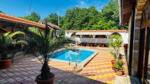 Bazén v ubytování Hotel Eos nebo v jeho okolí