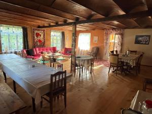 Posezení v ubytování Guesthouse Tanano/Dodo