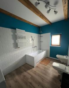 Ένα μπάνιο στο Willa z Duszą sauna jacuzzi +41 φωτογραφίες