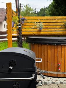 Gril pre hostí v dovolenkovom dome