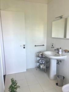 Koupelna v ubytování B&B Lary