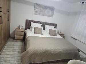 Ένα ή περισσότερα κρεβάτια σε δωμάτιο στο Modern Comfort Spot Apartments