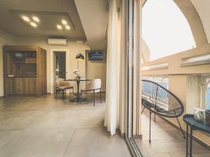 Posezení v ubytování UP47 Apartment