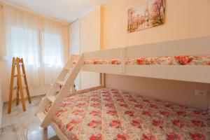 Krevet ili kreveti u jedinici u okviru objekta Ingrit Gjoni Apartment