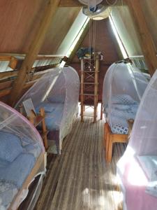 Posezení v ubytování Tikazalou Eco Hostel