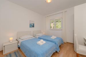 Posteľ alebo postele v izbe v ubytovaní Apartment for 4 persons, by the sea and with beautiful view