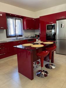 Kuchyň nebo kuchyňský kout v ubytování Angela House + 4 fotografie