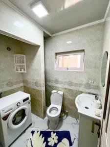 Koupelna v ubytování Sun House