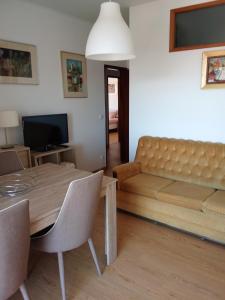 Μια τηλεόραση ή/και κέντρο ψυχαγωγίας στο Apartamento Abibinho