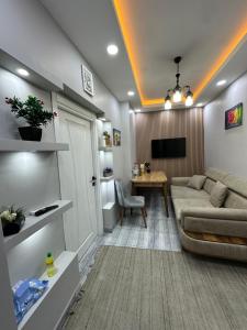 Posezení v ubytování Sultanahmet Immortelle Apartment