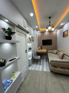 Kuchyň nebo kuchyňský kout v ubytování Sultanahmet Immortelle Apartment