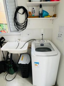 Kuchyň nebo kuchyňský kout v ubytování Residencial Yama