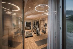 Fitness centrum a/nebo fitness zařízení v ubytování Hotel Lenz