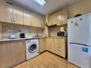 Η κουζίνα ή μικρή κουζίνα στο 2 Rooms Apartment - Top Center of Burgas