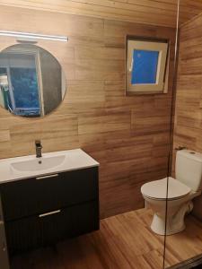 Koupelna v ubytování Epic Glamping
