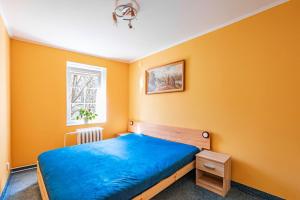 Posteľ alebo postele v izbe v ubytovaní Apartmán u Petrů 1