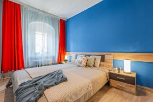 Posteľ alebo postele v izbe v ubytovaní Apartmán u Petrů 1
