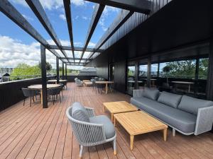 Posezení v ubytování Hotel Melfarhus