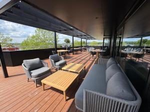 Posezení v ubytování Hotel Melfarhus