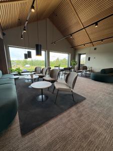 Posezení v ubytování Hotel Melfarhus