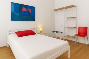 Postel nebo postele na pokoji v ubytování Affittacamere Art Rooms
