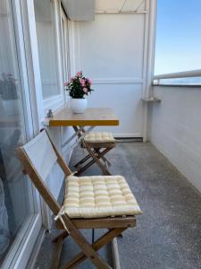 Balkón alebo terasa v ubytovaní Apartment Maka