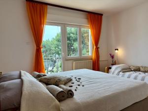 Postel nebo postele na pokoji v ubytování House Helena + 24 fotografií
