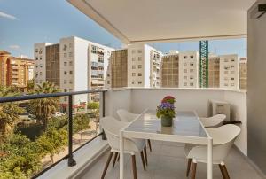 Balkón nebo terasa v ubytování Estepona Enclave