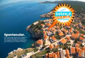 an image of the ibiza resort spa brochure at Gospoja Park & Beach Apartment Vrbnik in Vrbnik