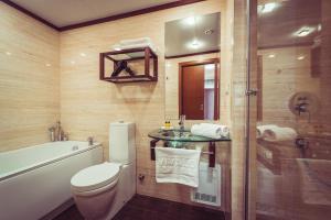 Koupelna v ubytování Hotel Vivaldi