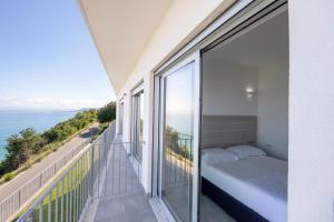 Balkón alebo terasa v ubytovaní Residenza Timpa Janca